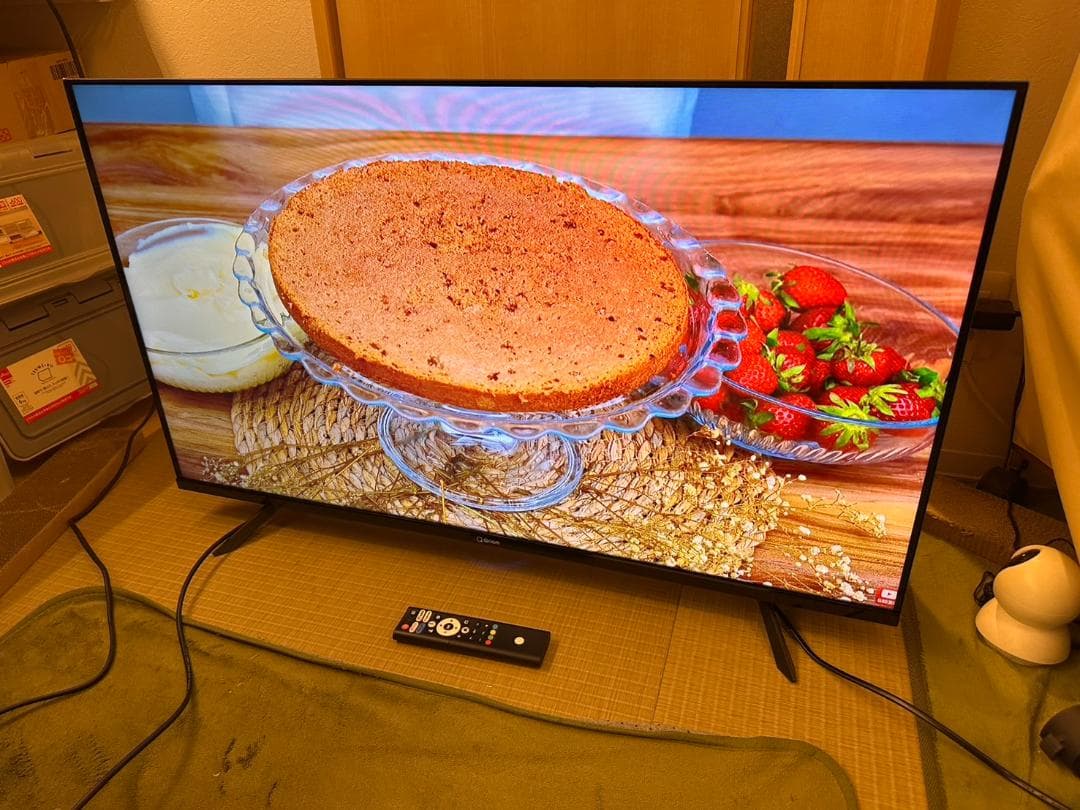 Qriom　40型　チューナーレステレビ　QRK-40TL2K　2025未使用近