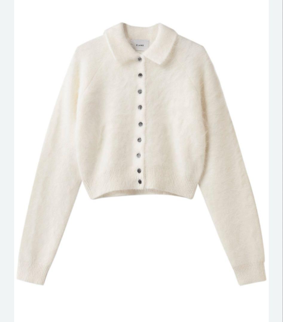 新品‼️CLANE ANGORA SHORT KNIT CARDIGAN