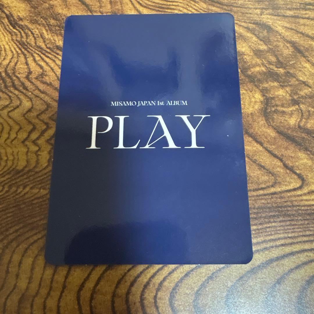 MISAMO JAPAN 1st ALBUM PLAY 写真カード