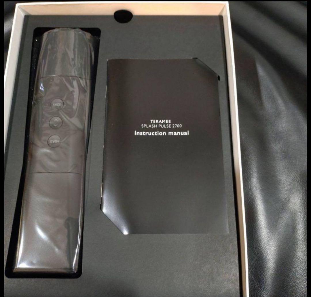 新品未使用TERAMEE SPLASH PULSE 2700 美顔器