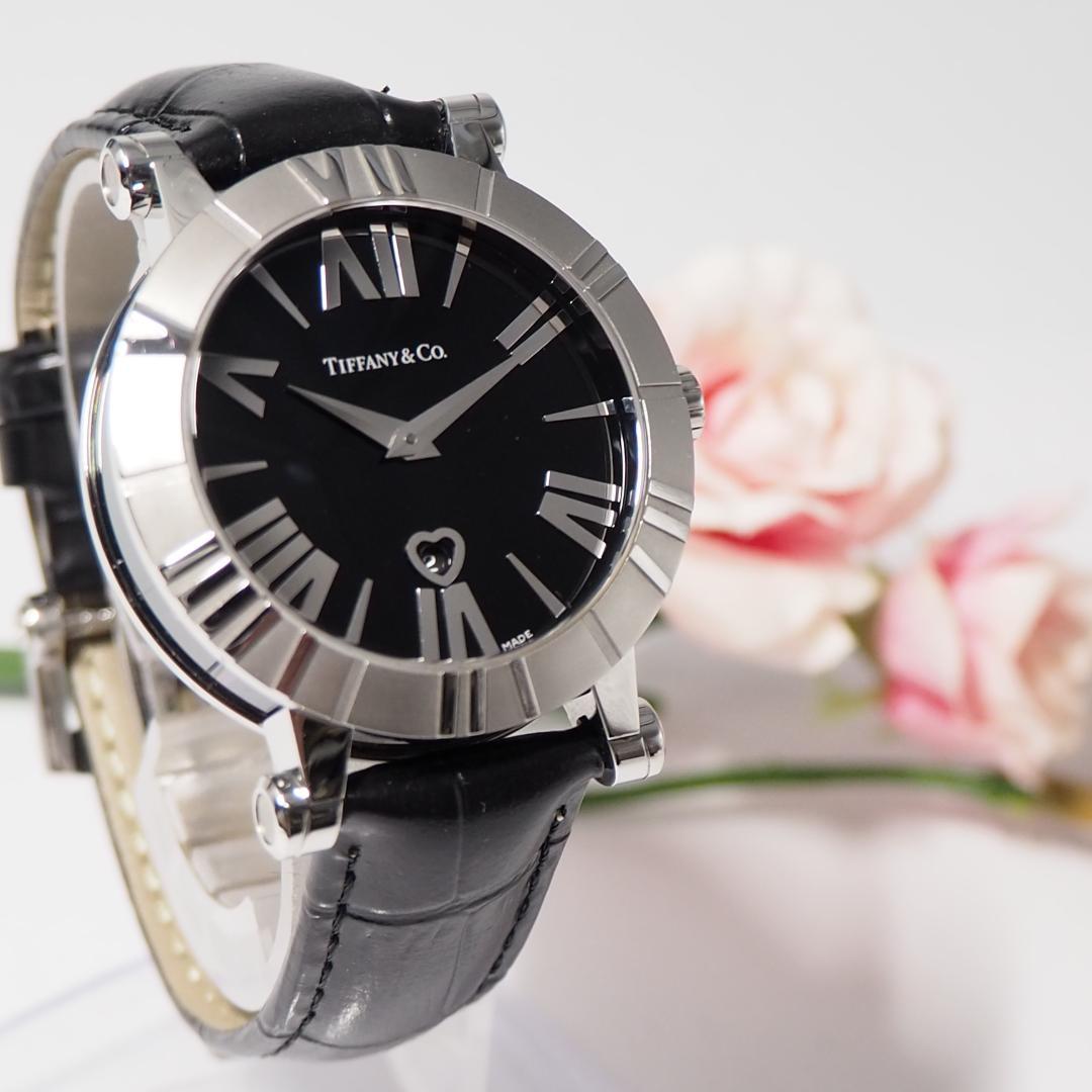 新同品 ティファニー TIFFANY＆CO. アトラス デイト 腕時計 F410