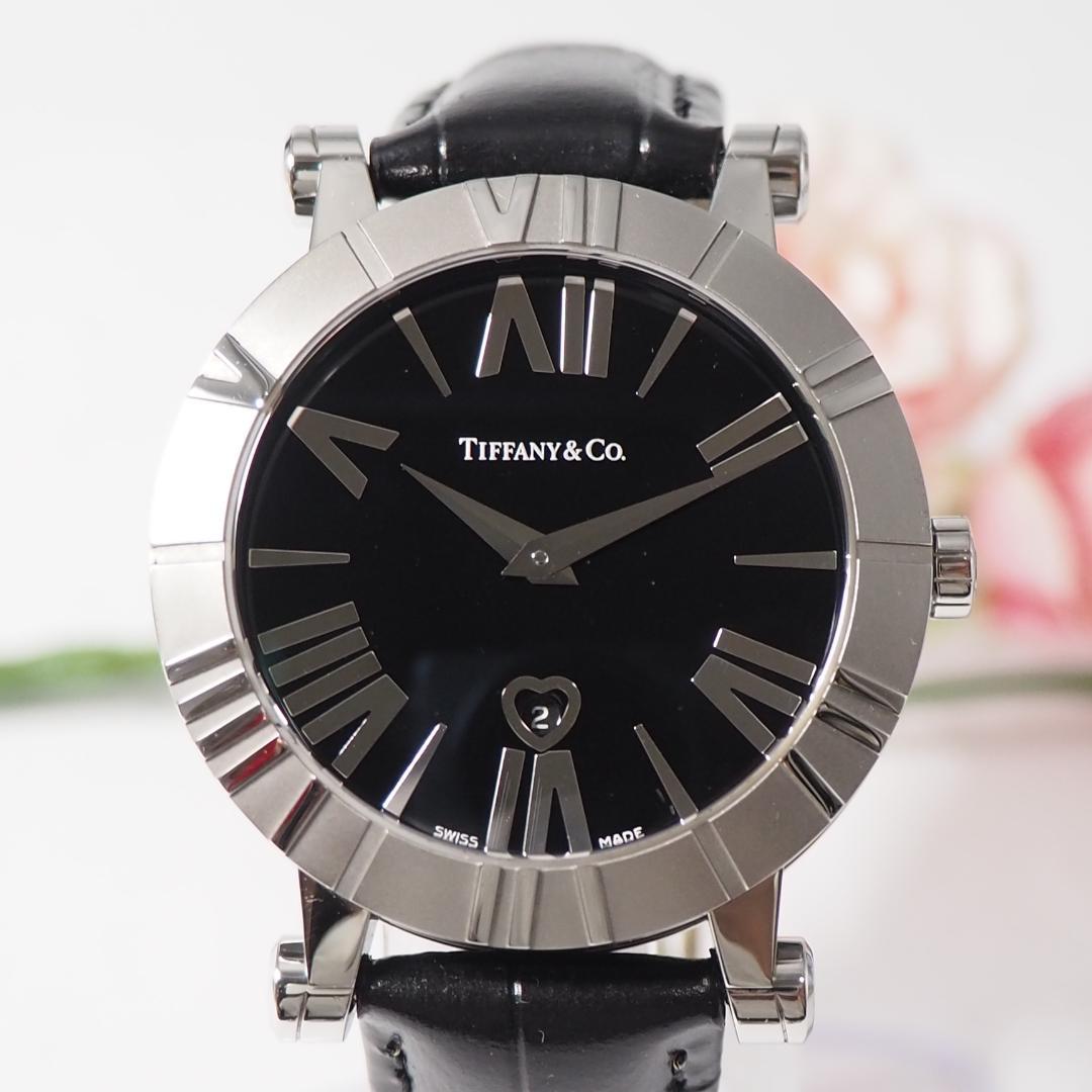 新同品 ティファニー TIFFANY＆CO. アトラス デイト 腕時計 F410