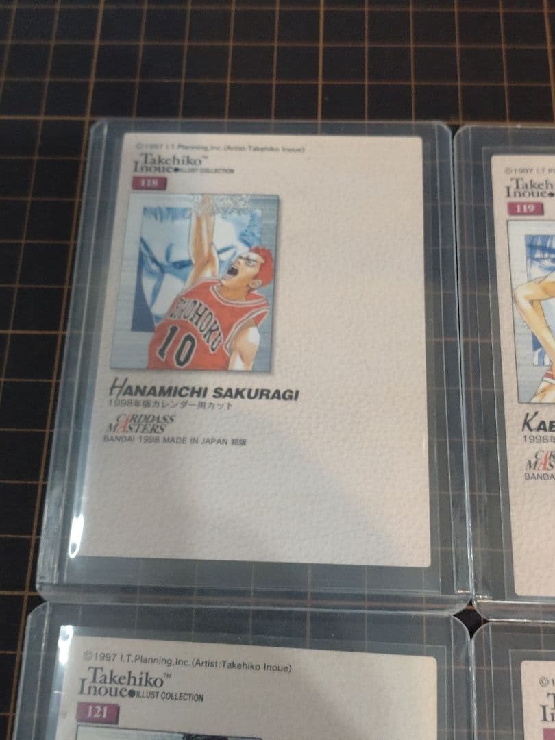 初版　カードダスマスターズ 　スラムダンク ５枚セット　#118〜122