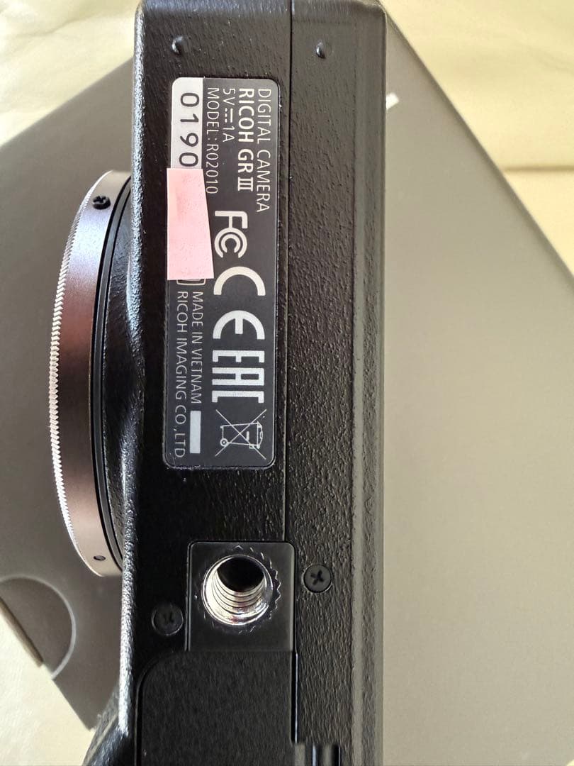 RICOH GR III コンパクトデジタルカメラ