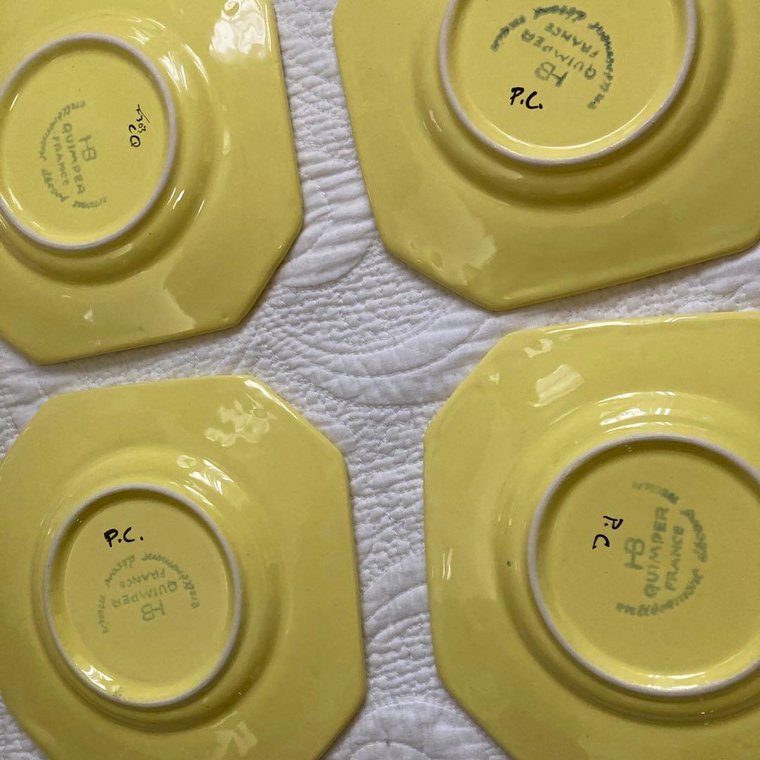 アンリオ　カンペール 6枚と大皿の７点HENRIOT QUIMPER