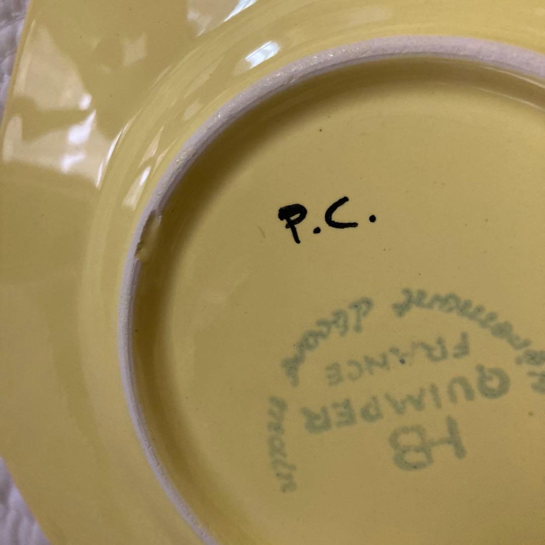 アンリオ　カンペール 6枚と大皿の７点HENRIOT QUIMPER