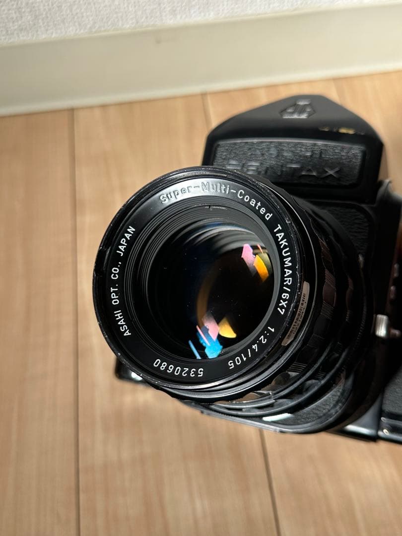 作例有 PENTAX 6×7後期 & SMC TAKUMAR 6x7 105mm