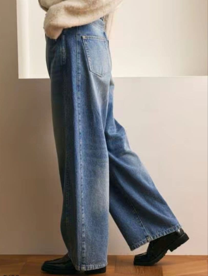 デニムカーブパンツ BEAUTY &YOUTH UNITED ARROWS