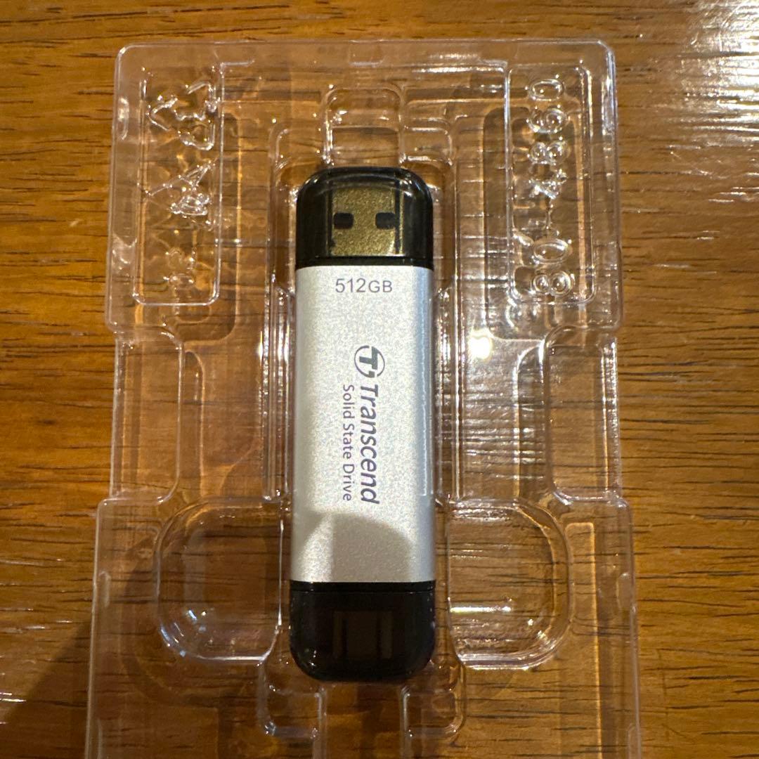 外付けハードディスク・ドライブ Transcend ESD310 512GB