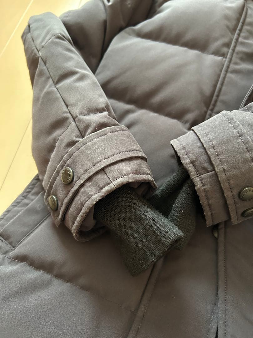 【週末セール】カナダグース ダウンコート／シェルバーン XS ネイビー