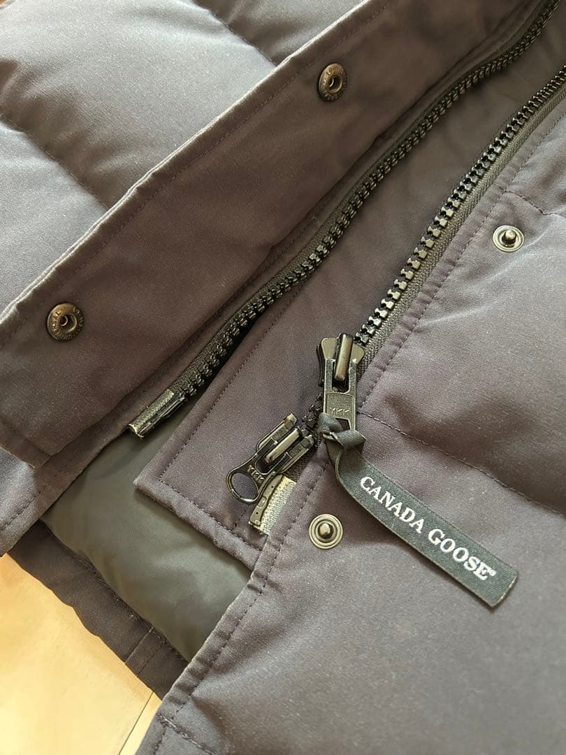 【週末セール】カナダグース ダウンコート／シェルバーン XS ネイビー