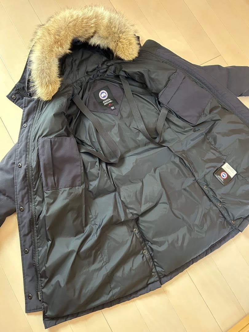 【週末セール】カナダグース ダウンコート／シェルバーン XS ネイビー