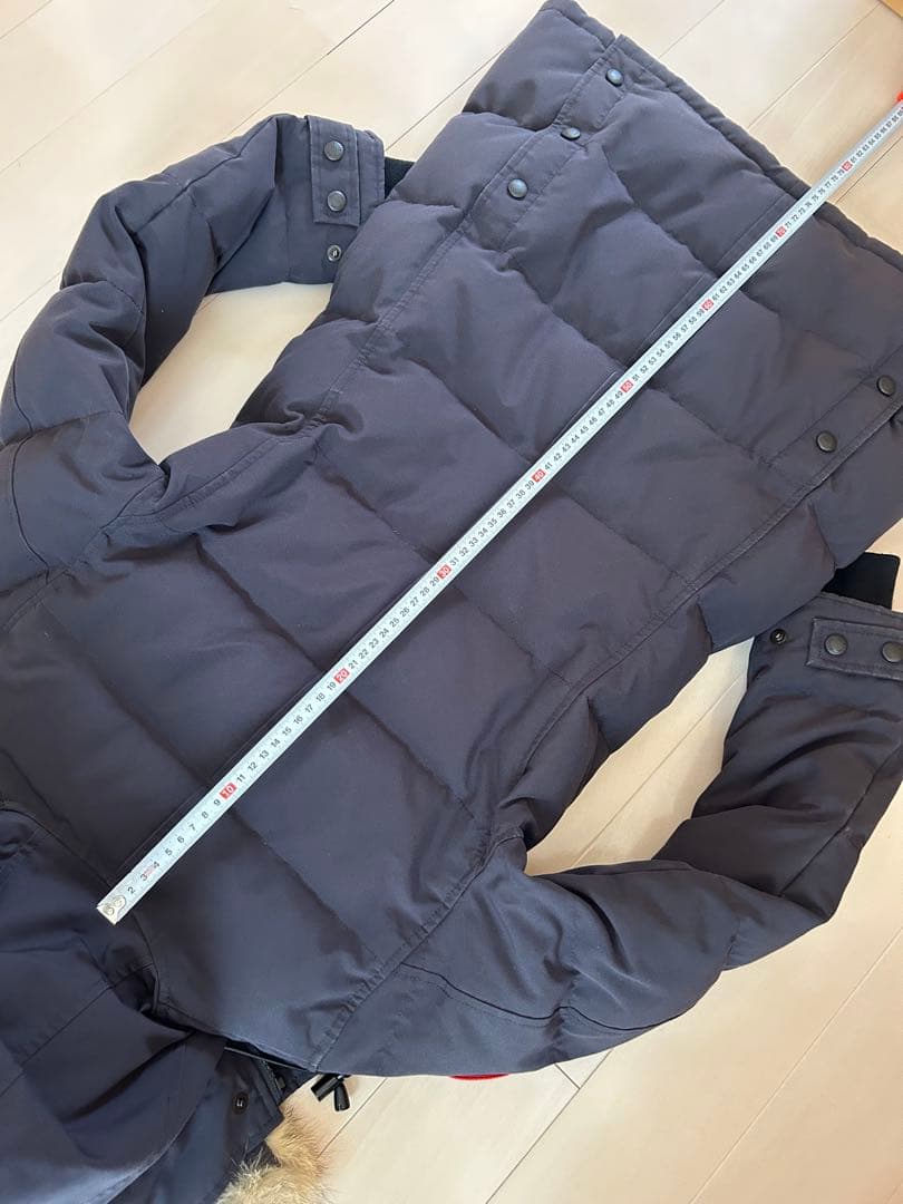 【週末セール】カナダグース ダウンコート／シェルバーン XS ネイビー