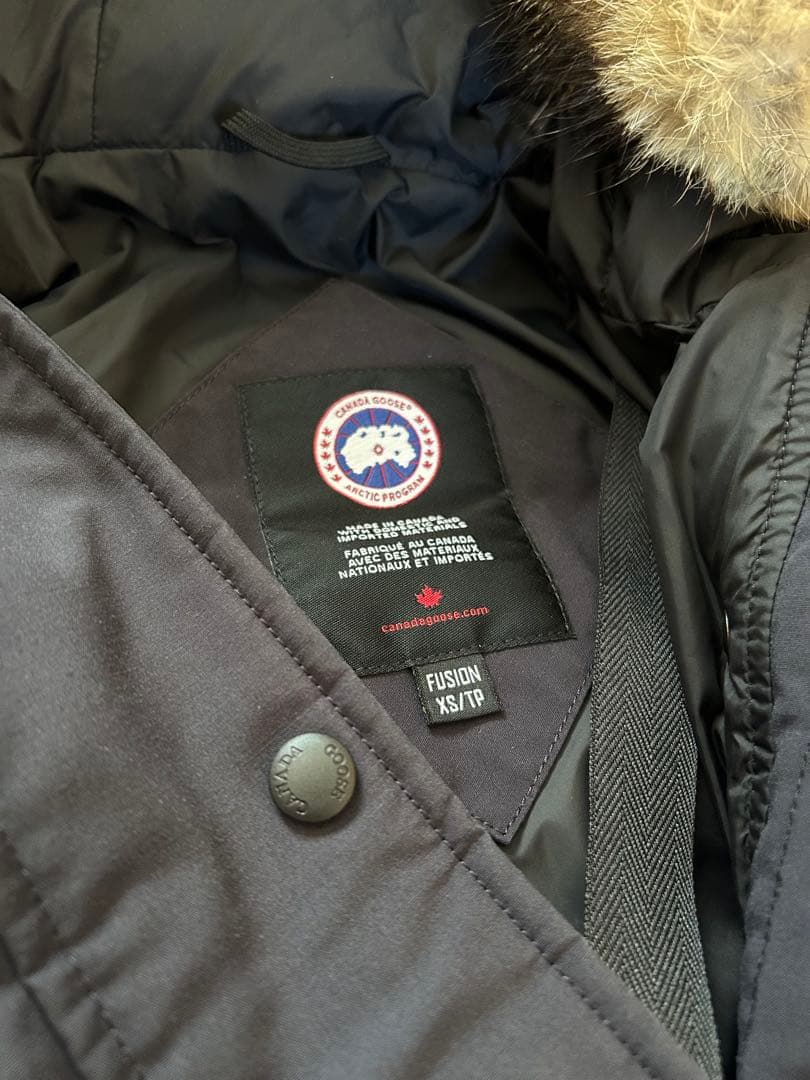 【週末セール】カナダグース ダウンコート／シェルバーン XS ネイビー