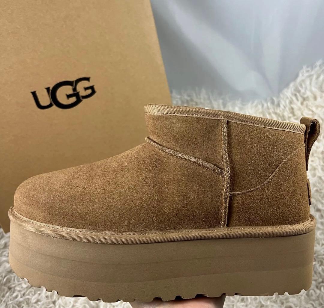 大人気！正規品！クラッシック ウルトラ ミニ プラットフォーム チェスナット