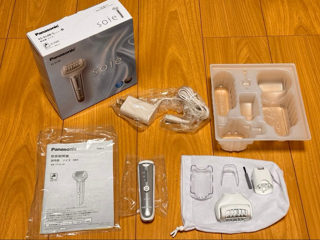 【中古品】Panasonic ES-EL4B 脱毛器 soie
