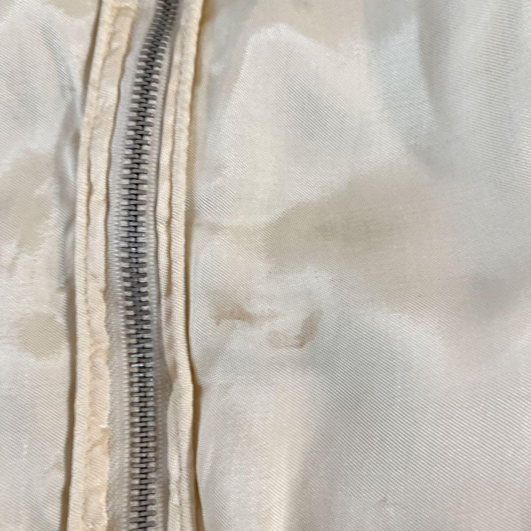 ★CROPPED HEADS★零戦(ゼロ戦&桜柄)刺繍入りスカジャン サイズL