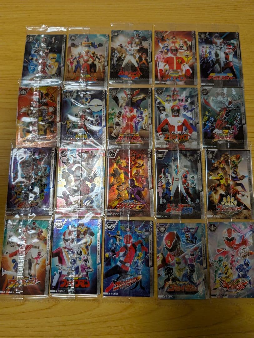 イタジャガ　スーパー戦隊シリーズ50周年記念カードコレクション