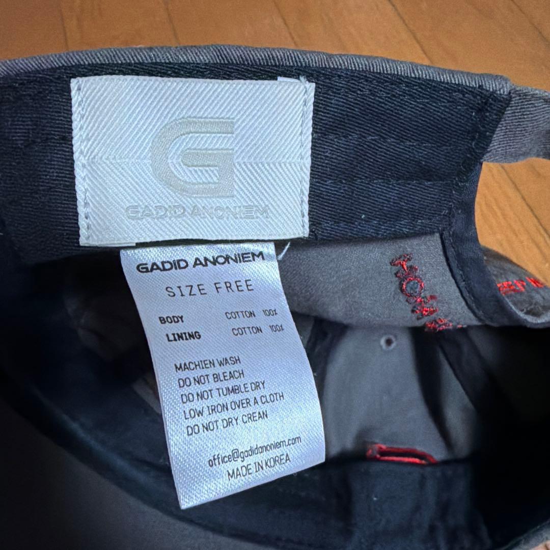 m.hayase.0529　GADID ANONIEM キャップ