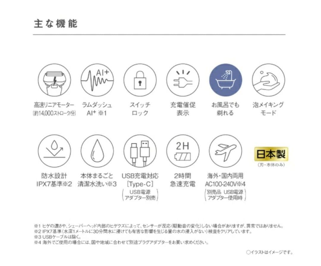 パナソニック　Panasonic ラムダッシュ 70周年記念ES-PV70-A