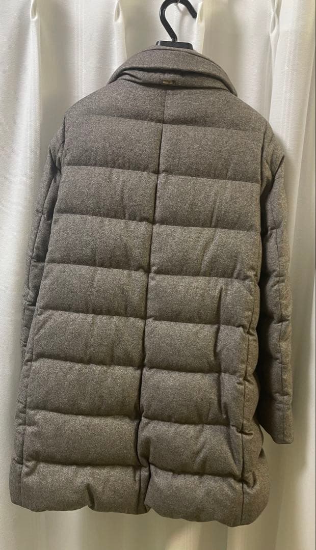◆TR◆HERNO ダウン カシミヤ シルク フォックスファー
