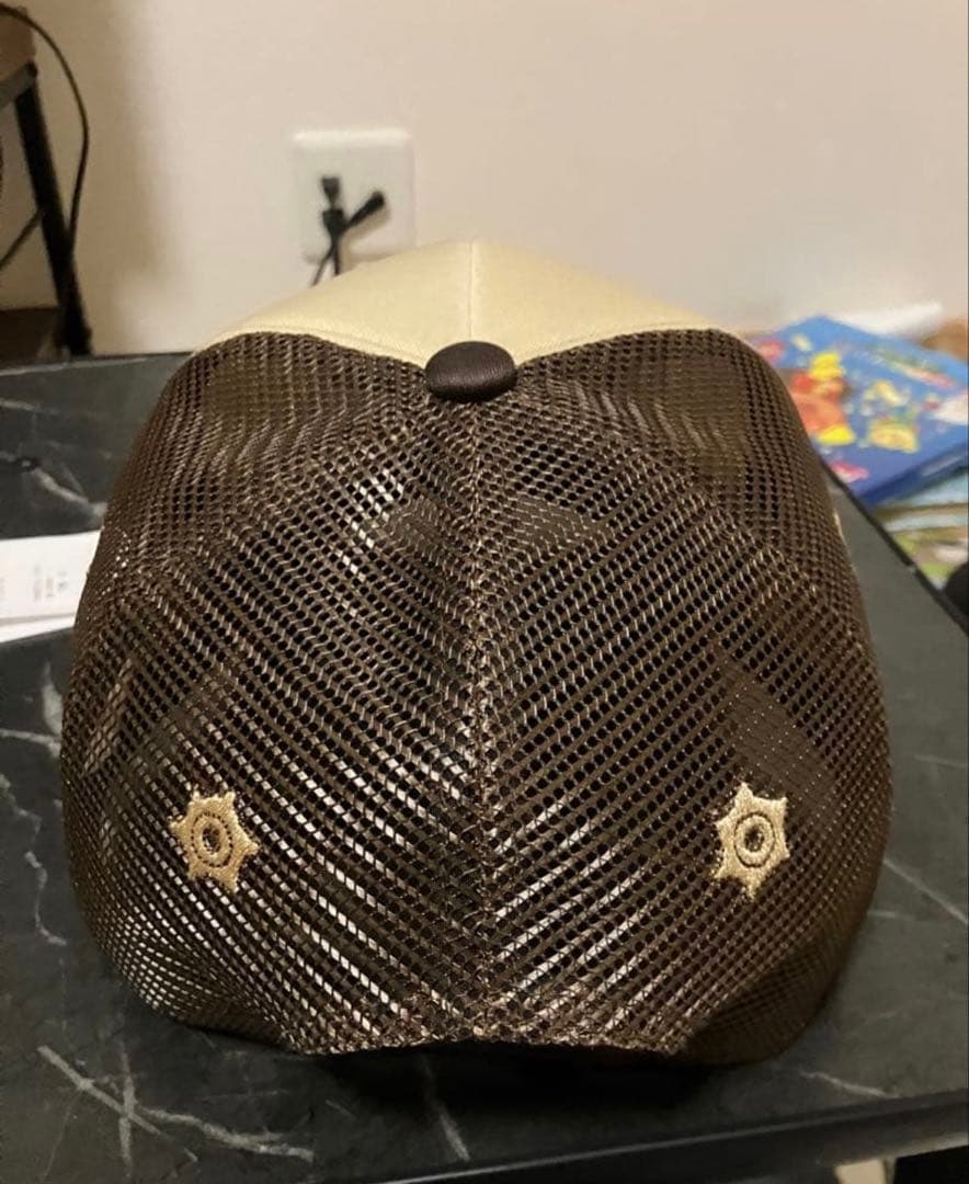 passion茶色メッシュキャップ