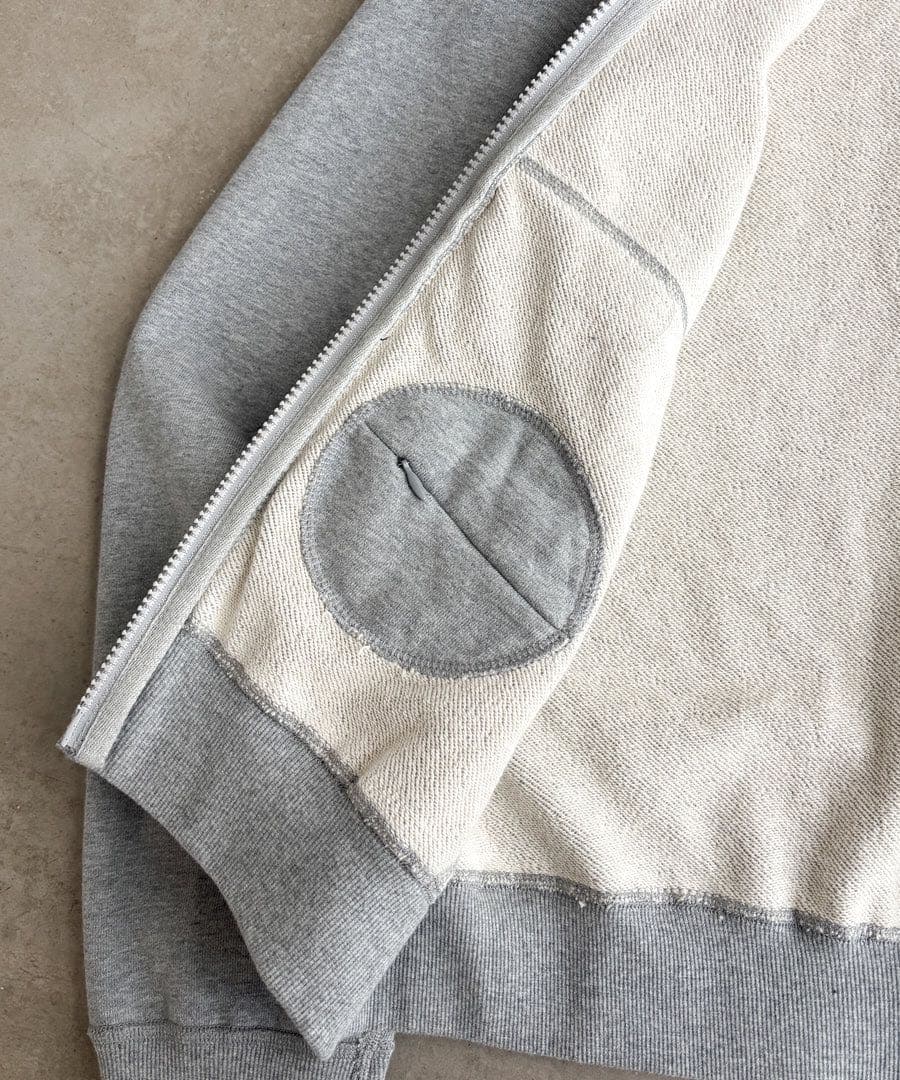 トップス KAIKO DOUBLE ZIP PARKA TOP GRAY SIZE 2