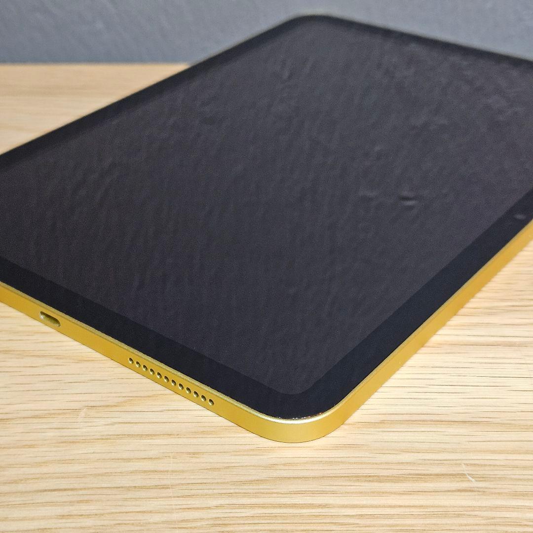 【バッテリー93%・公式診断済】iPad 第10世代 64GB イエロー 完品