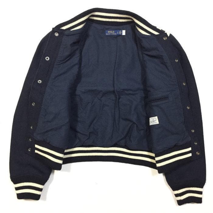 定価79,200円 極上美品 ラルフローレン ウールブレンド ボンバージャケット