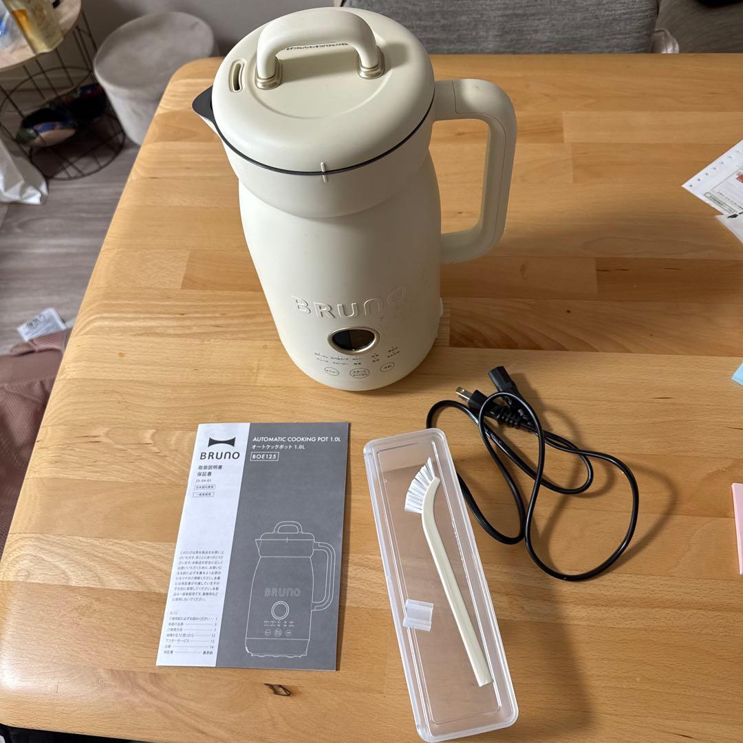 BRUNO スープ、豆乳メーカー、1l
