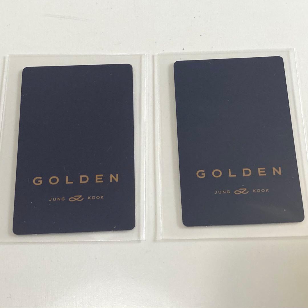 BTS ジョングク GOLDEN Weverse US特典 トレカ２種♡