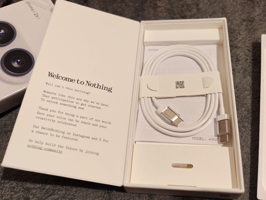 Nothing Phone 2a ホワイト