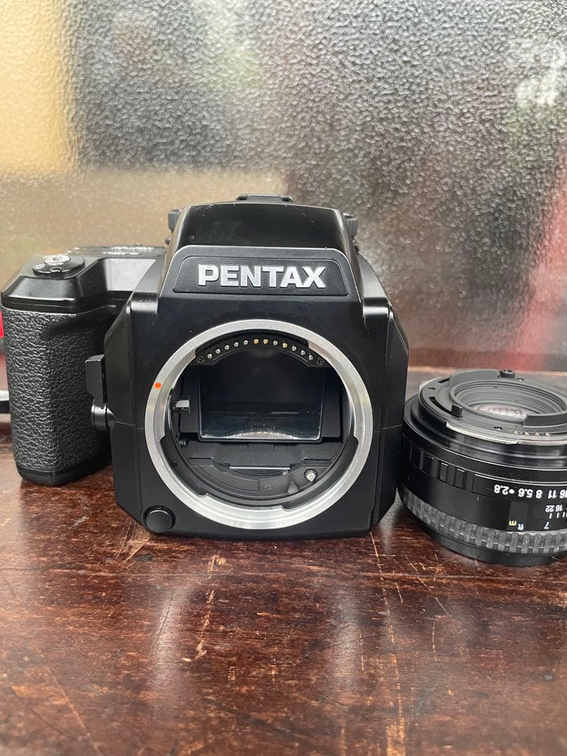 フィルムカメラ PENTAX 645N + SMC FA 645 75mm F2.8