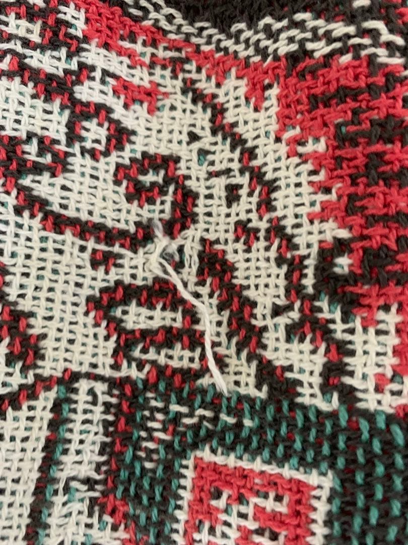 コカコーラ　ラグ　ビンテージ　アンティーク