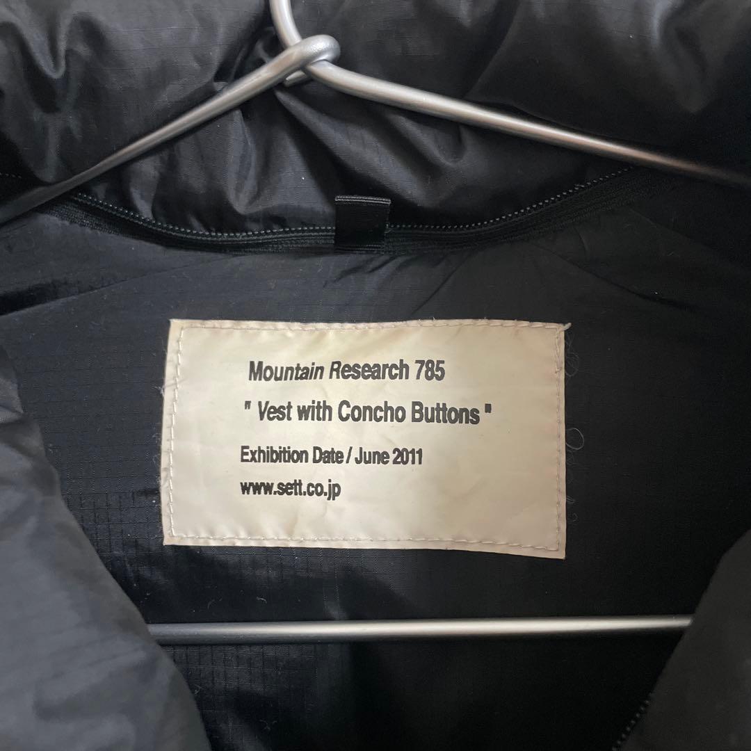 マウンテンリサーチMOUNTAIN RESEARCHコンチョダウン　Mサイズ
