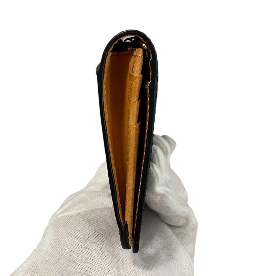 【新品】ROCADO ロカド シェルコードバン 二つ折り 長財布 馬革 ブラック