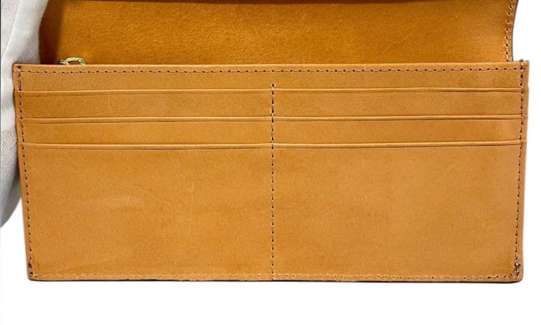 【新品】ROCADO ロカド シェルコードバン 二つ折り 長財布 馬革 ブラック