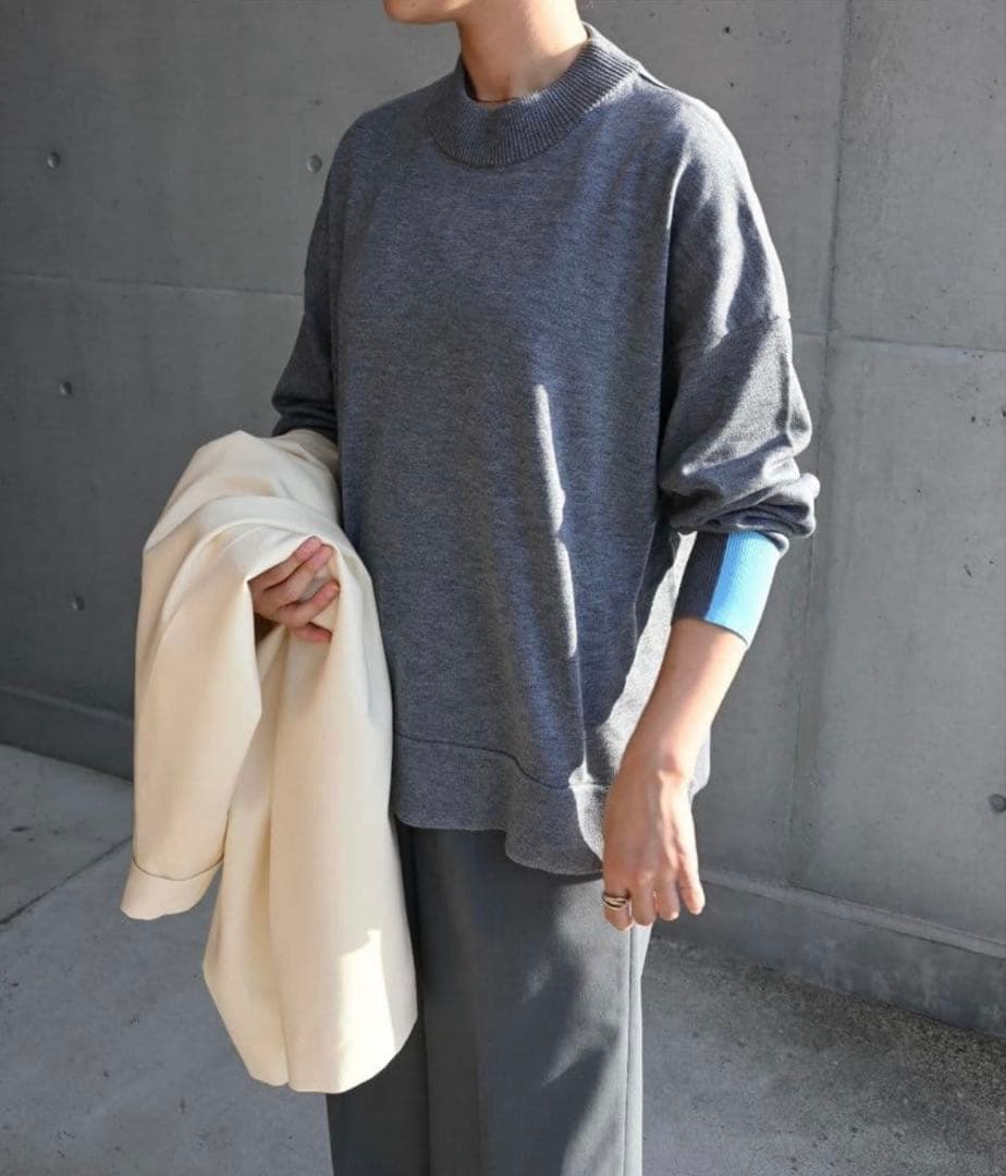 トップス nagonstans a-line pullover 24AW M