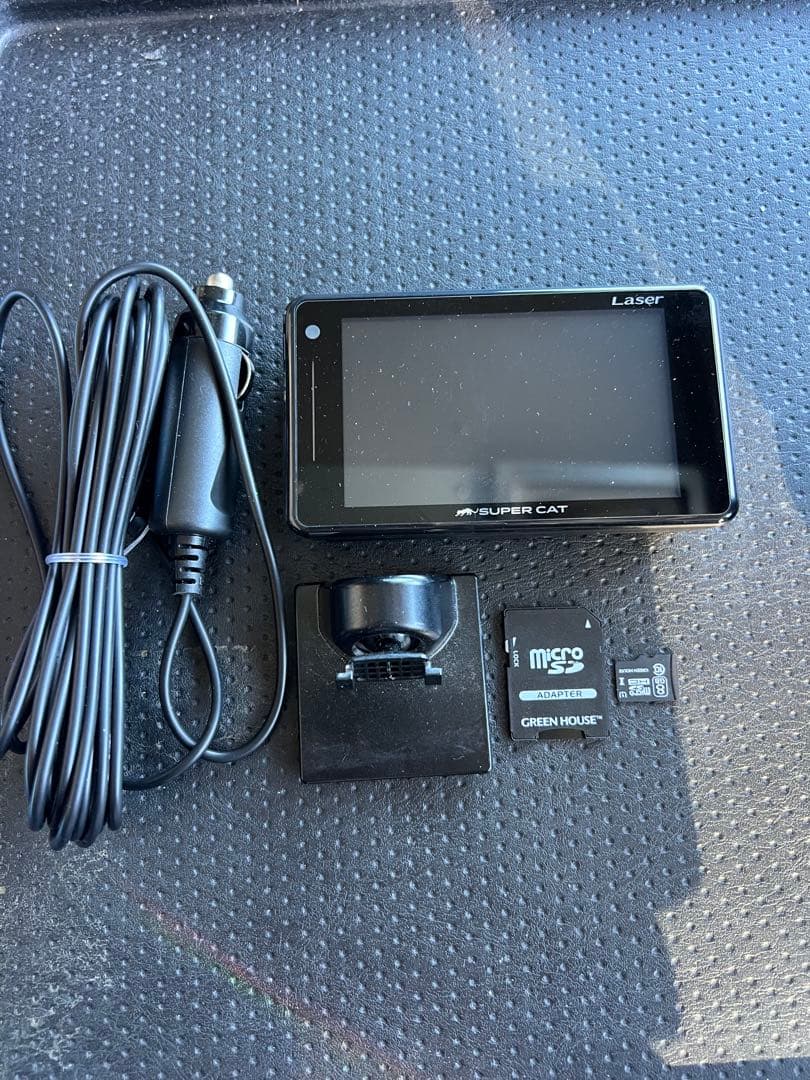 ユピテルスーパーキャットLS320レーザー式オービス対応レーダー探知機