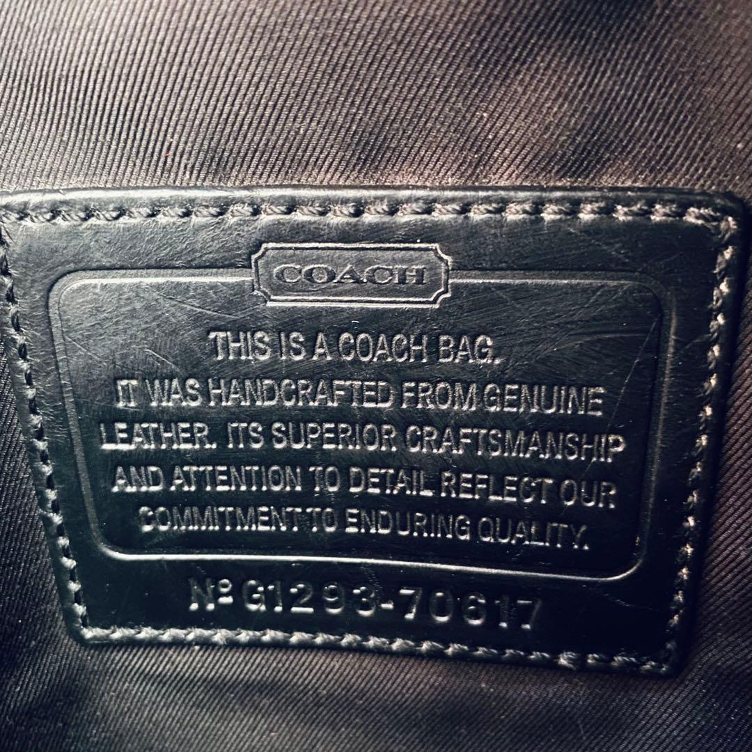 COACH コーチ【美品】THOMPSON トンプソン クロスボディバッグ