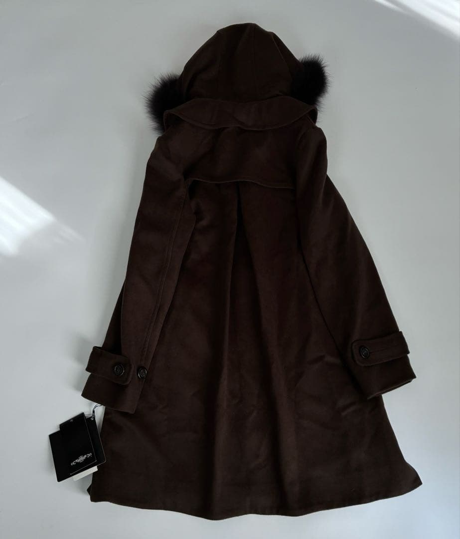 【新品】RUIRUE BOUTIQUE 2way フォックスファーダッフルコート