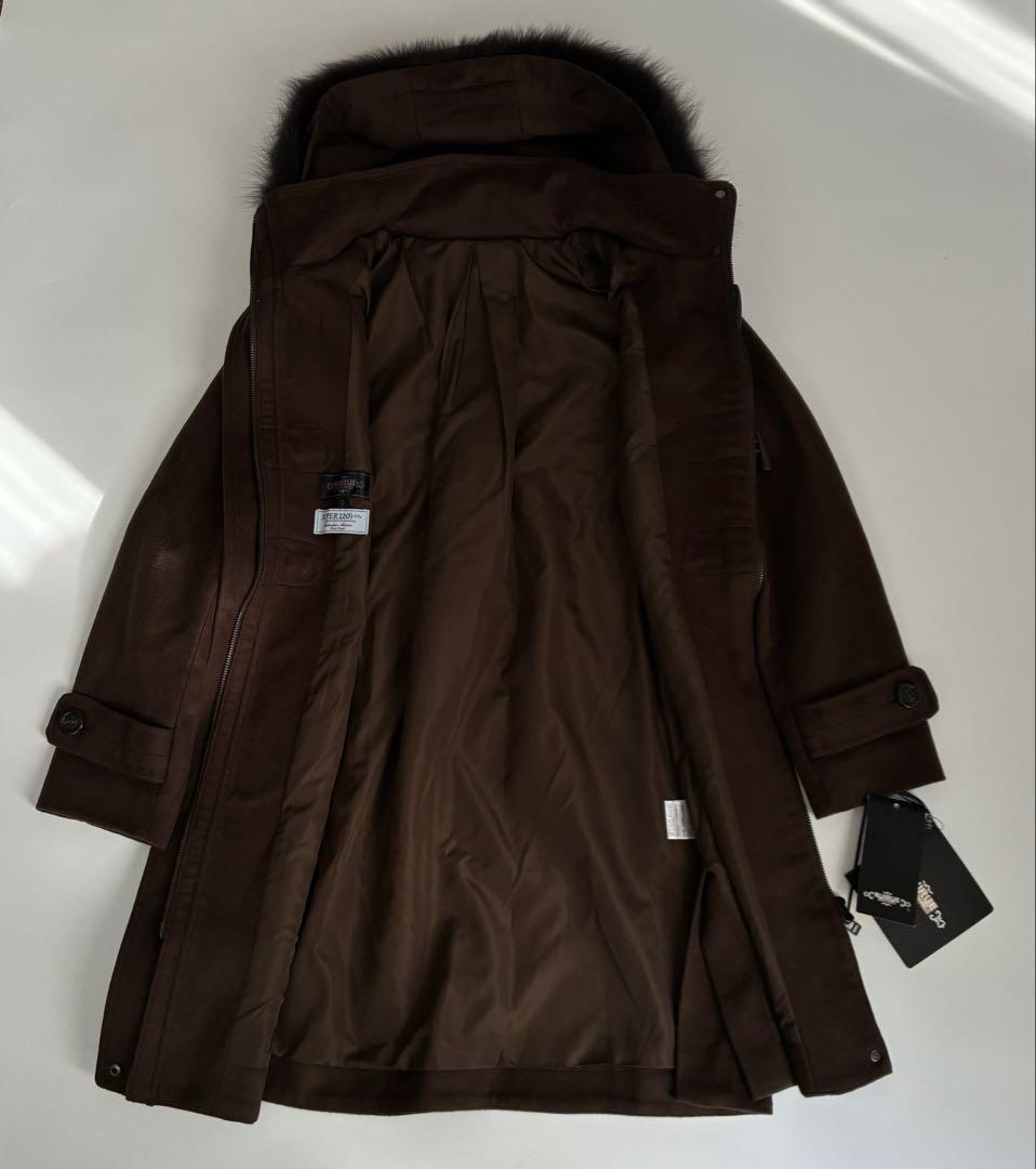 【新品】RUIRUE BOUTIQUE 2way フォックスファーダッフルコート