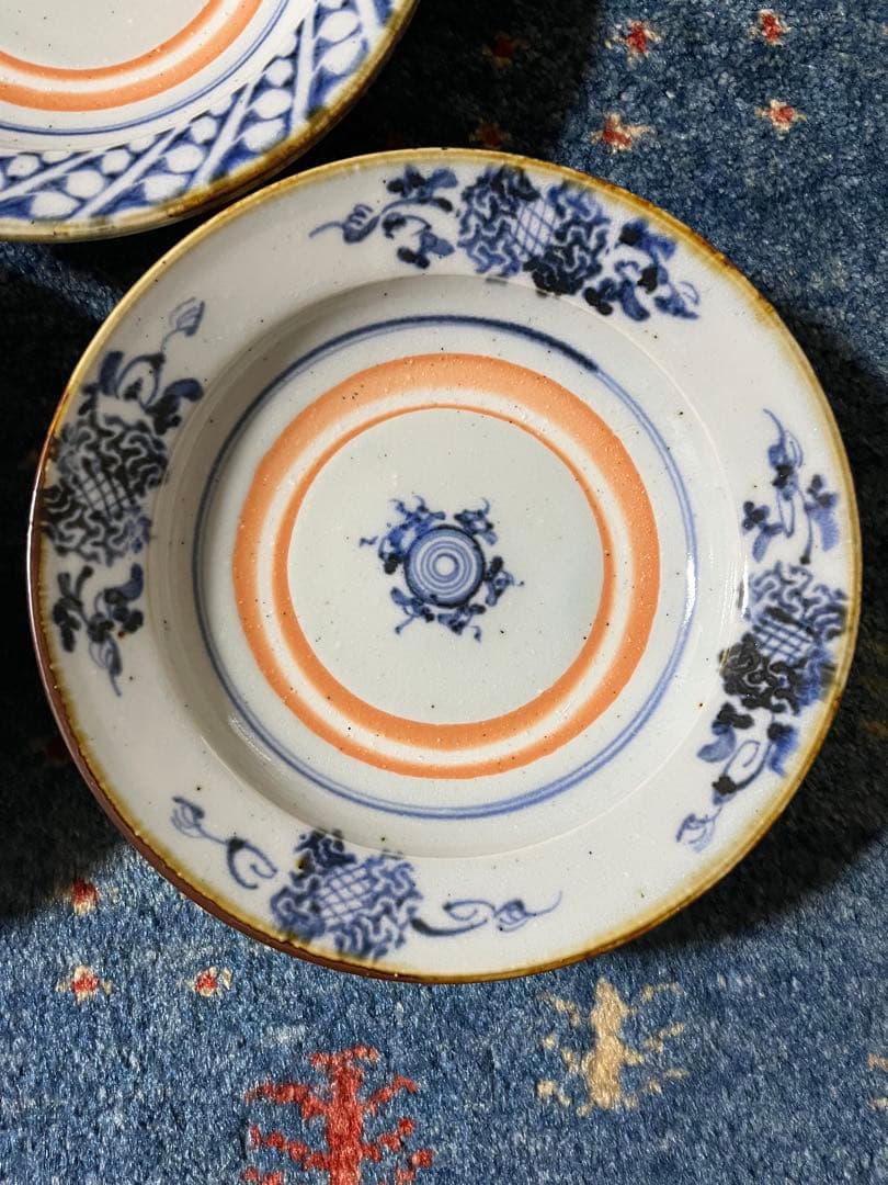 砥部焼中田窯（6寸皿3枚）