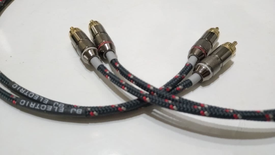 BJ Electric ML-RH アナログケーブル　1m2本セット