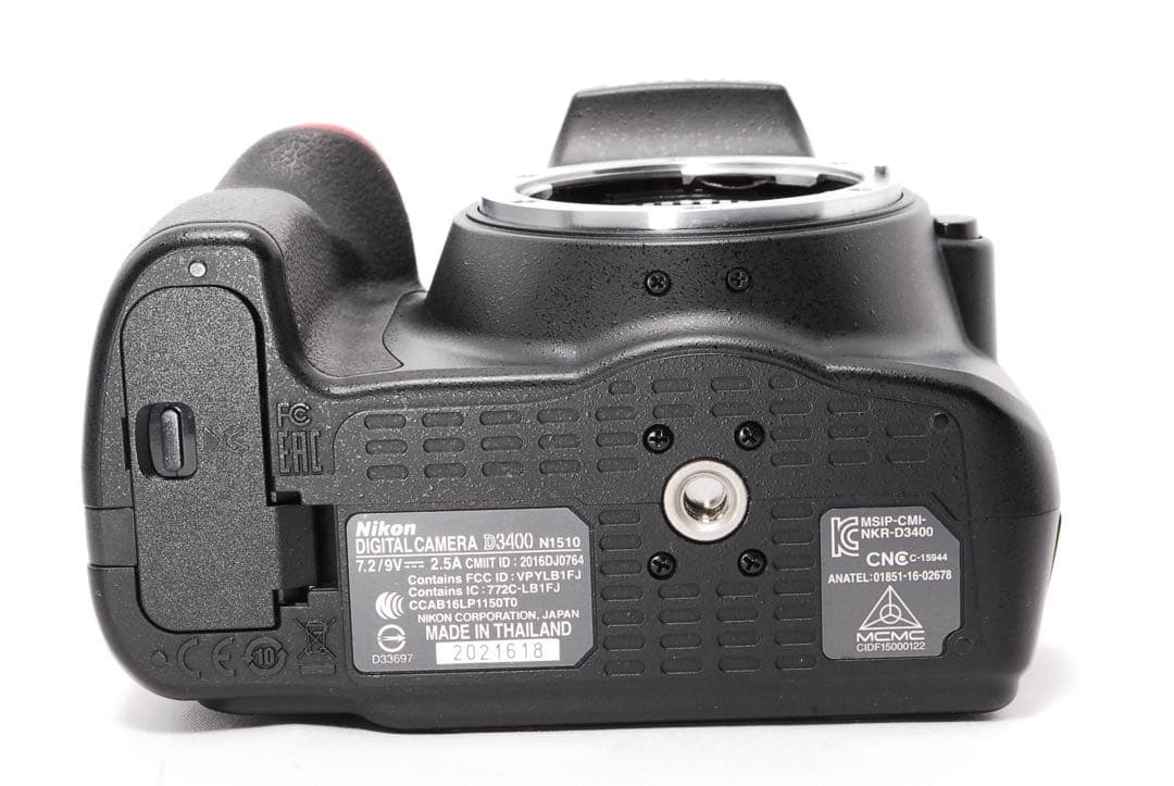 美品◆Nikon D3400◆一眼レフカメラ◆AF-Pレンズ◆WiFiで楽々転送