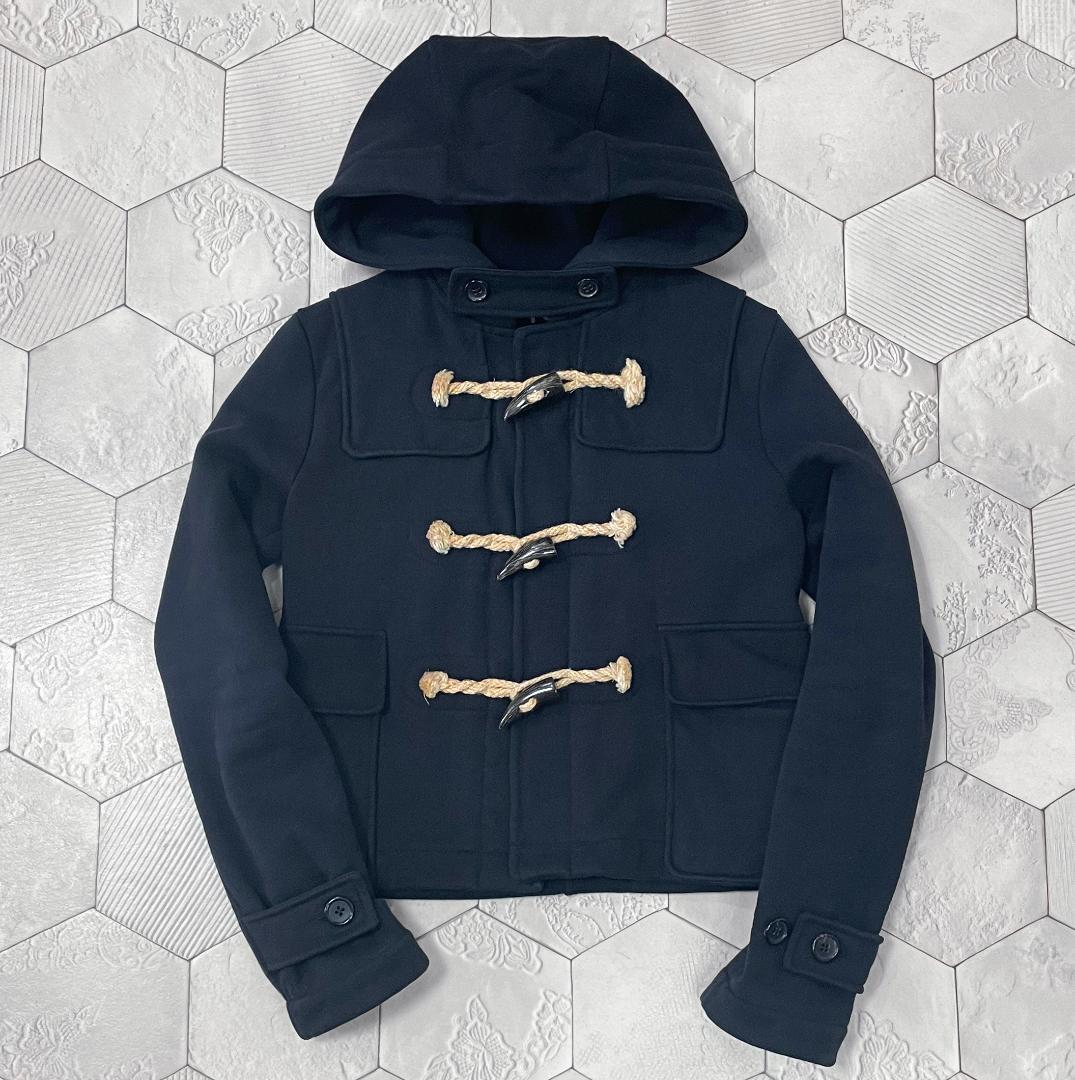 ランウェイ着 09AW ヨウジヤマモト Y-3 名作 スウェット ダッフルJKT