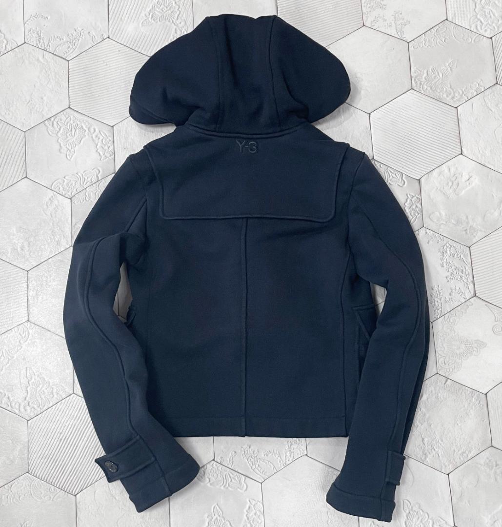 ランウェイ着 09AW ヨウジヤマモト Y-3 名作 スウェット ダッフルJKT