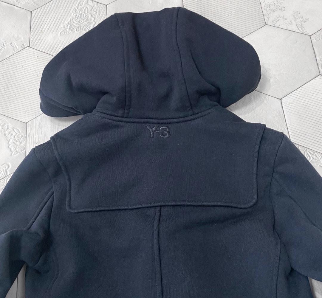 ランウェイ着 09AW ヨウジヤマモト Y-3 名作 スウェット ダッフルJKT