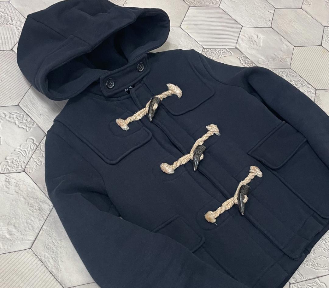 ランウェイ着 09AW ヨウジヤマモト Y-3 名作 スウェット ダッフルJKT