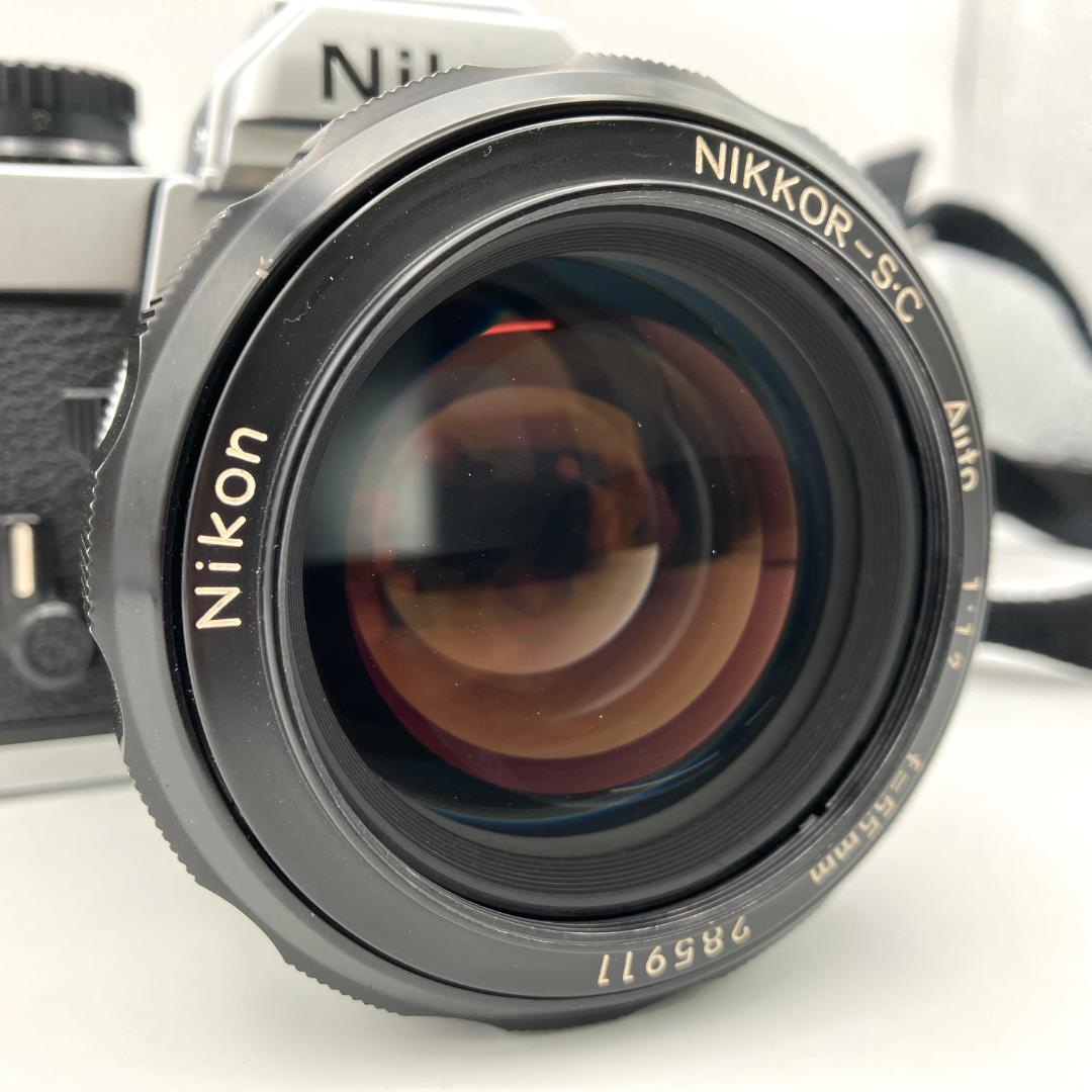 美品 Nikon New FM2 後期型 ＋ NIKKOR-S:C F=55mm